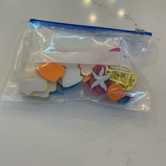 SpongeBob SquarePants Foam Sticker Lot (32) Vintage 2004 - Picture 10 of 11